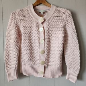 Vintage 2005 Tommy Hilfiger Sweater Women’s M Light Pink Cotton Knit Preppy Y2K